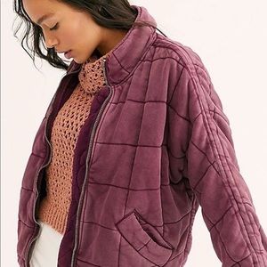 Free People Dolman Quilted Jacket